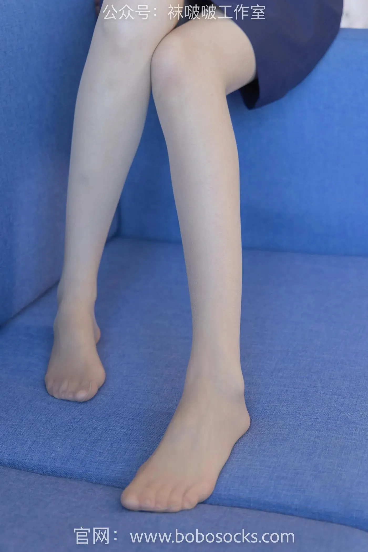[BoBoSocks袜啵啵]NO.115 稚予-平底鞋、肉丝、空姐制服 [136P]插图1